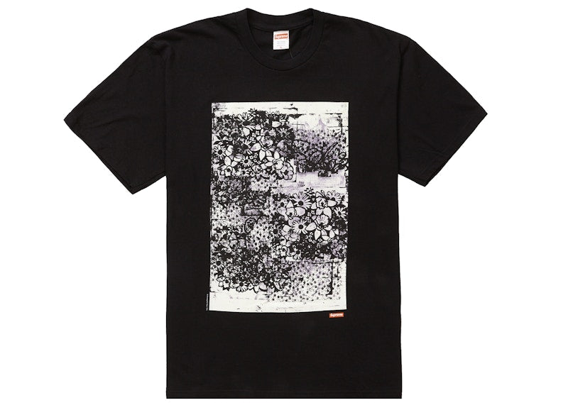 Supreme Christopher Wool 1995 Tee Black