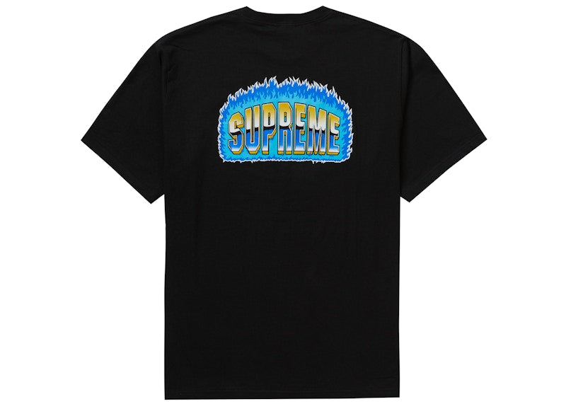 Supreme Chrome Tee Black