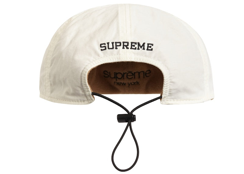 Supreme Classic Logo Reversible 6 Panel White