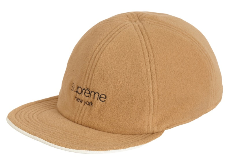 Supreme Classic Logo Reversible 6 Panel White