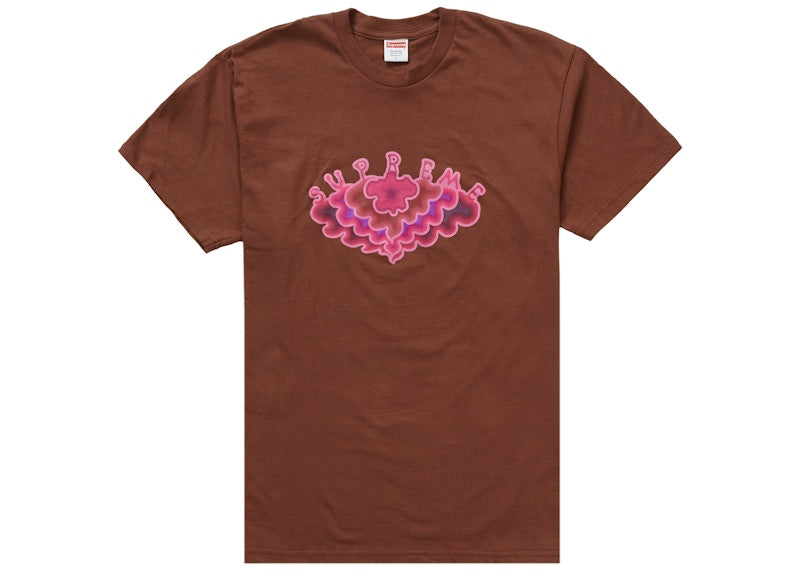 Supreme Cloud Tee Brown