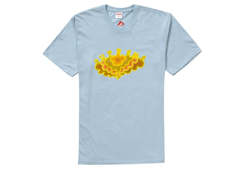 Supreme Cloud Tee Light Blue