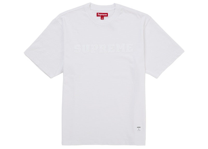 Supreme Collegiate Appliqué S/S Top White