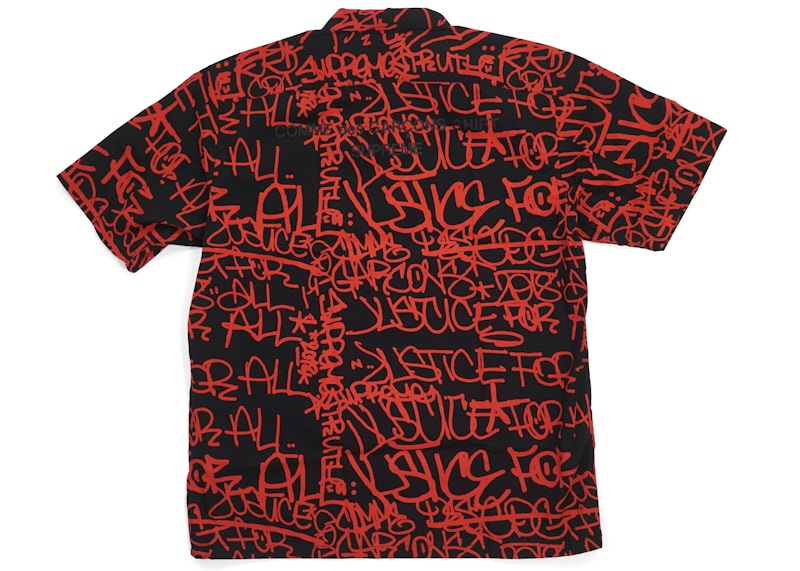 Supreme Comme des Garcons SHIRT Graphic S/S Shirt Black