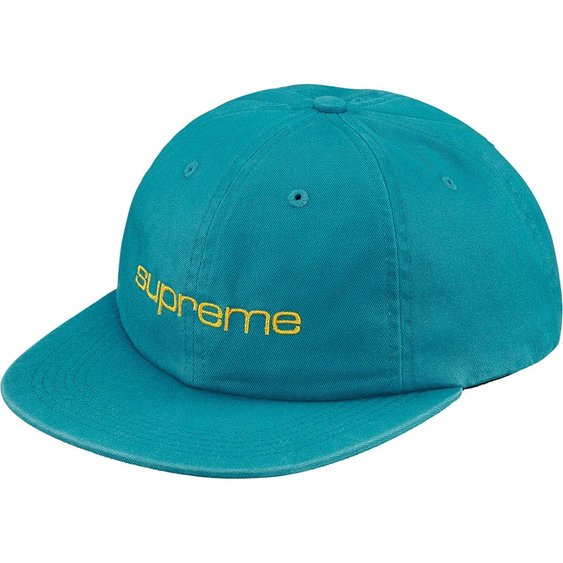 Supreme Compact Logo 6-Panel Teal