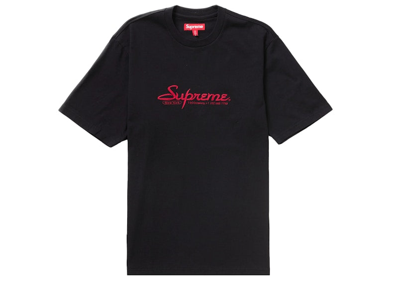 Supreme Contact S/S Top Black