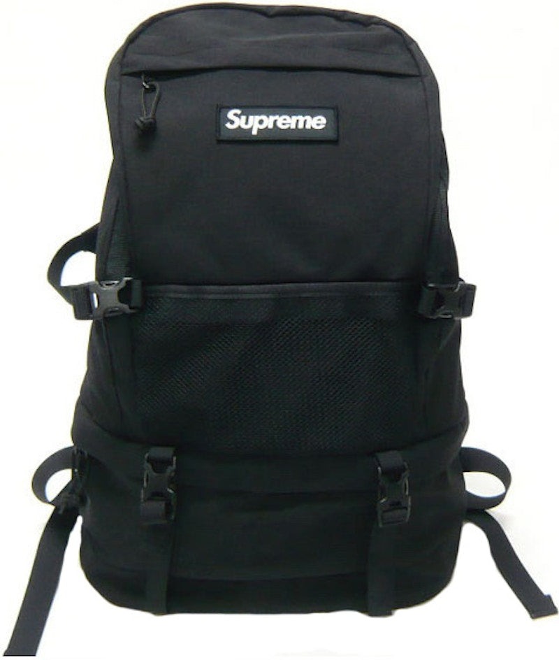 Supreme Contour Back Pack Black
