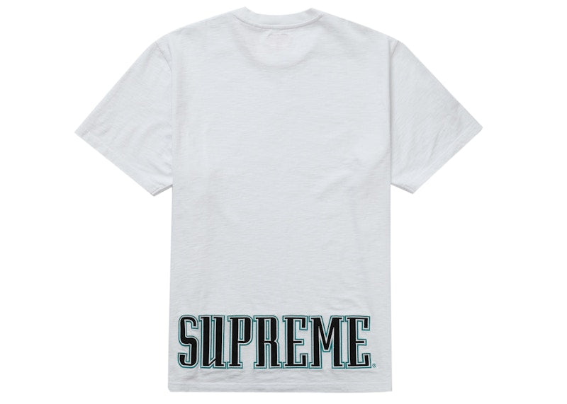 Supreme Contrast Appliqué S/S Top White
