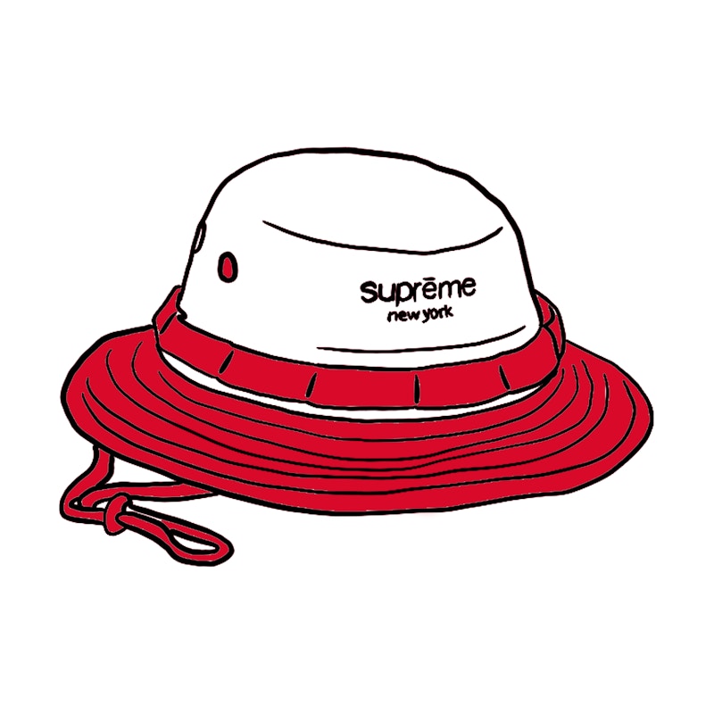 Supreme Contrast Boonie (SS20) Red