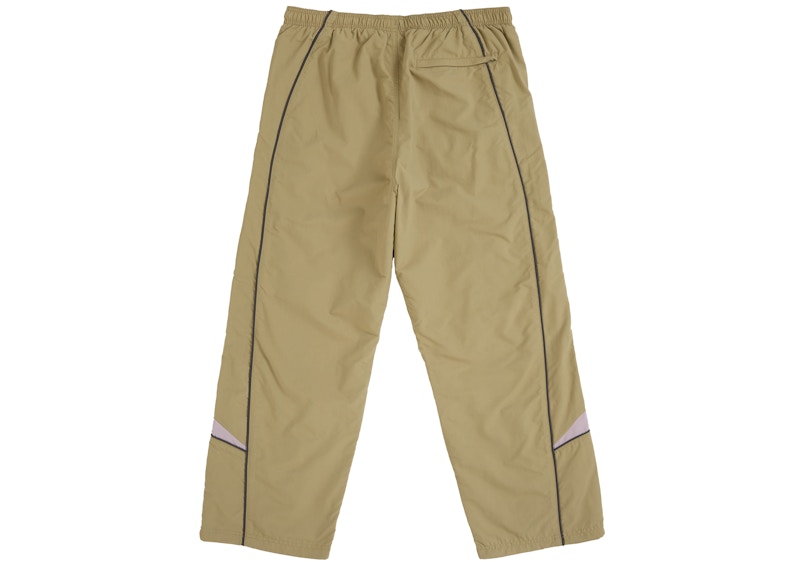 Supreme Contrast Piping Track Pant Tan