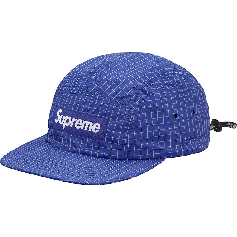 Supreme Contrast Ripstop Camp Cap Royal
