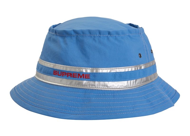 Supreme Contrast Stitch Crusher Light Blue