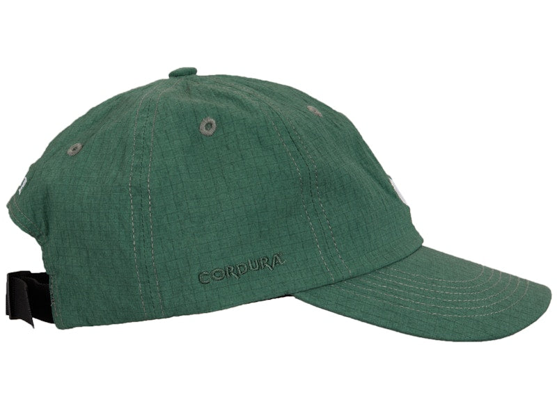 Supreme Cordura Ripstop S Logo 6-Panel Green