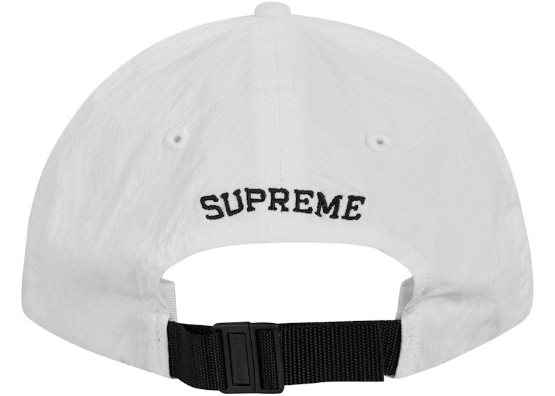 Supreme Cordura Ripstop S Logo 6-Panel White