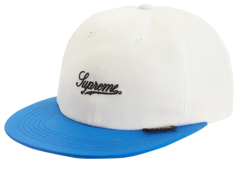 Supreme Cordura Script Logo 6-Panel White