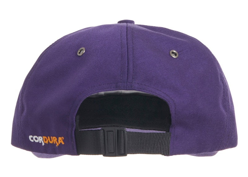 Supreme Cordura Teflon Label 6-Panel Dark Purple