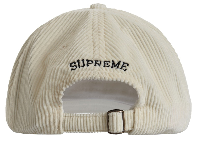 Supreme Corduroy 6-Panel White