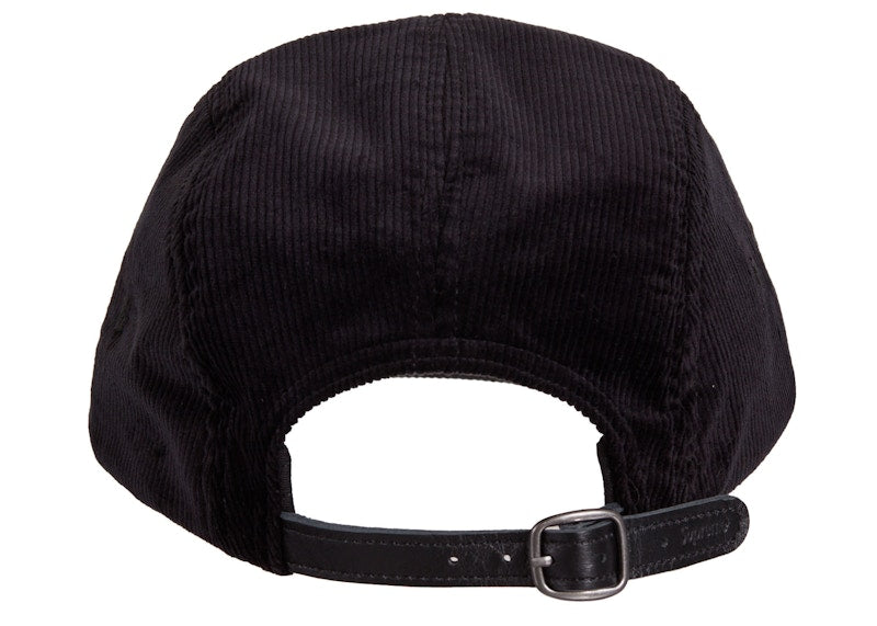 Supreme Corduroy Camp Cap (FW22) Black