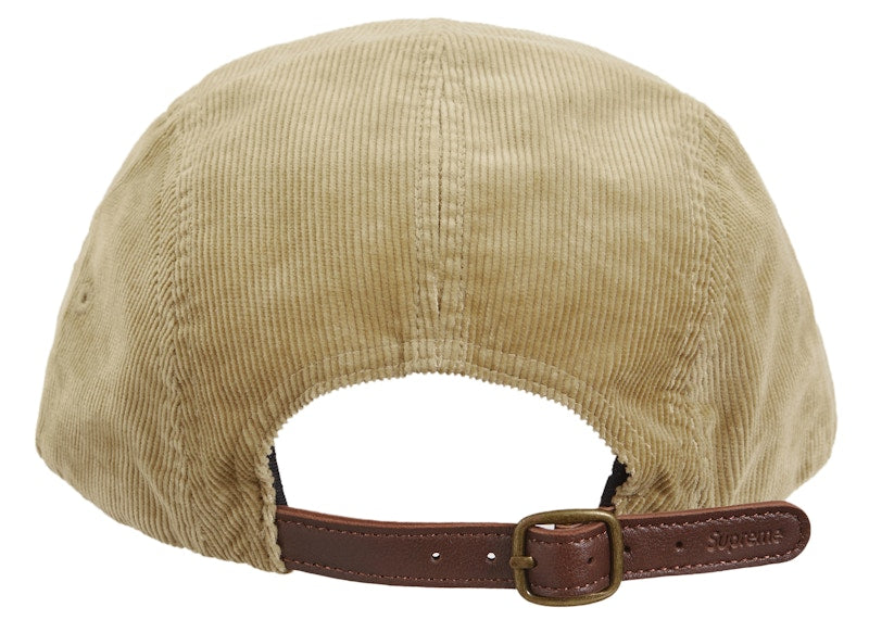 Supreme Corduroy Camp Cap (FW23) Beige