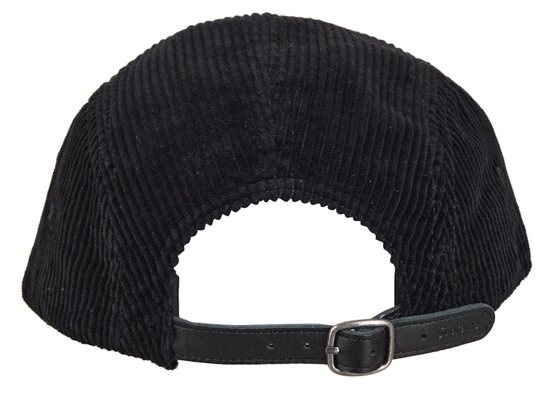 Supreme Corduroy Camp Cap (FW24) Black