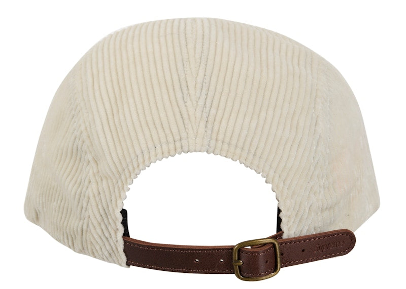 Supreme Corduroy Camp Cap (FW24) White