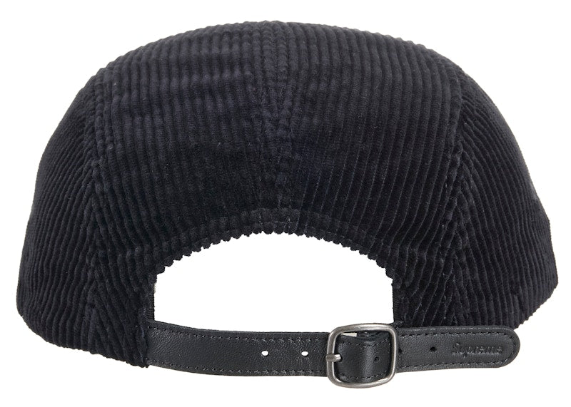 Supreme Corduroy Camp Cap (FW25) Black