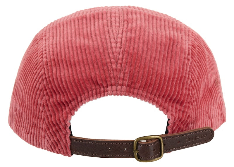 Supreme Corduroy Camp Cap (FW25) Coral