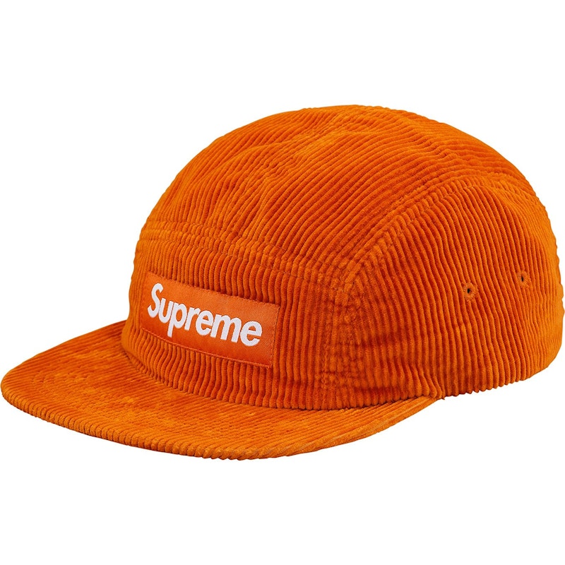 Supreme Corduroy Camp Cap (SS18) Orange