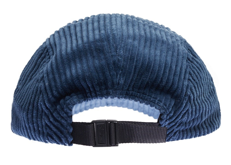 Supreme Corduroy Camp Cap Cap (SS22) Light Navy