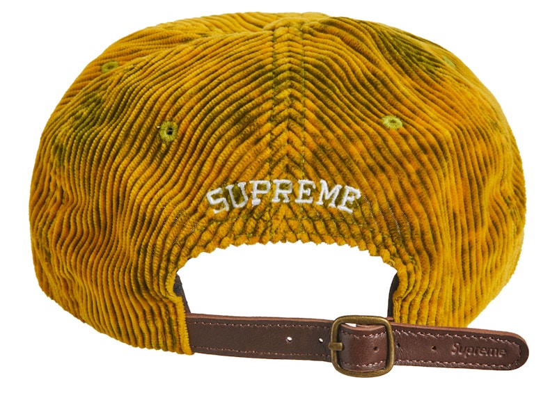 Supreme Corduroy S Logo 6-Panel (FW23) Bleached Olive
