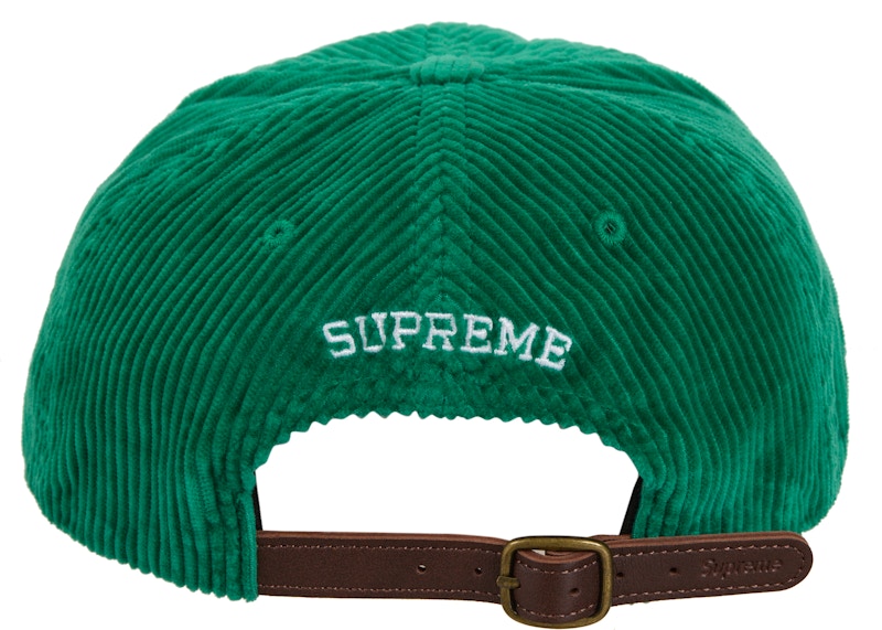 Supreme Corduroy S Logo 6-Panel (FW24) Green