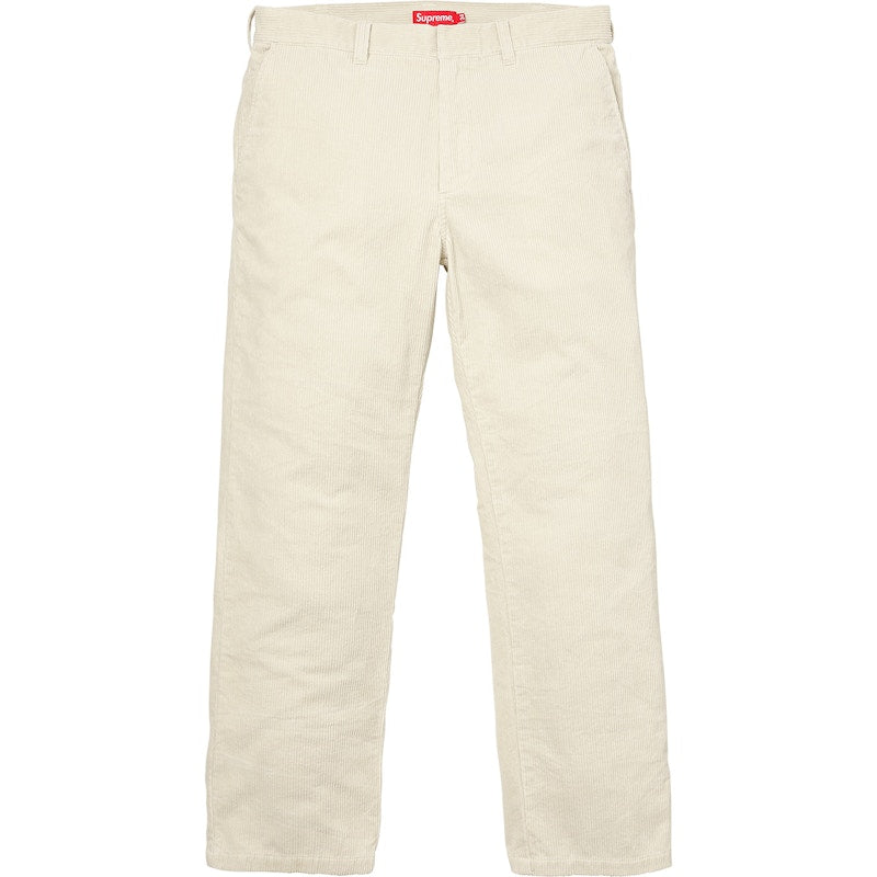 Supreme Corduroy Work Pant Ivory