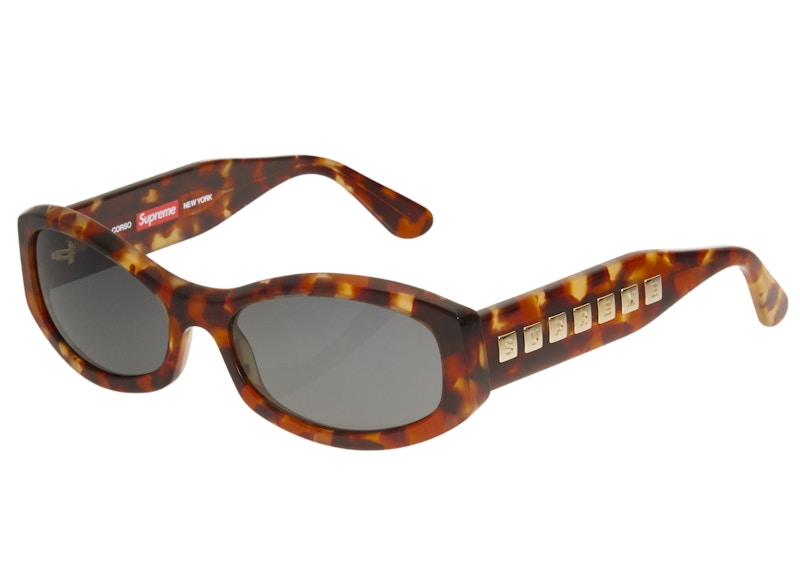 Supreme Corso Sunglasses Tortoise