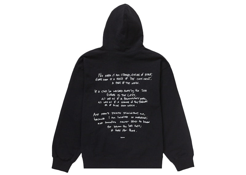 Supreme Corteiz Rules The World Hoodie Black