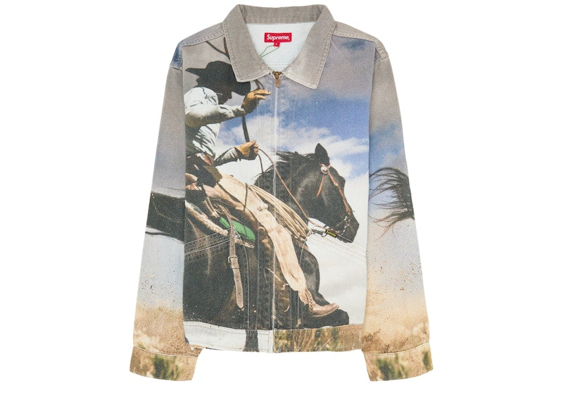 Supreme Cowboy Denim Work Jacket Multi