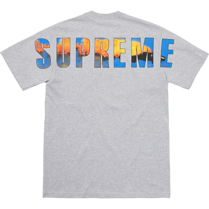 Supreme Crash Tee Heather Grey