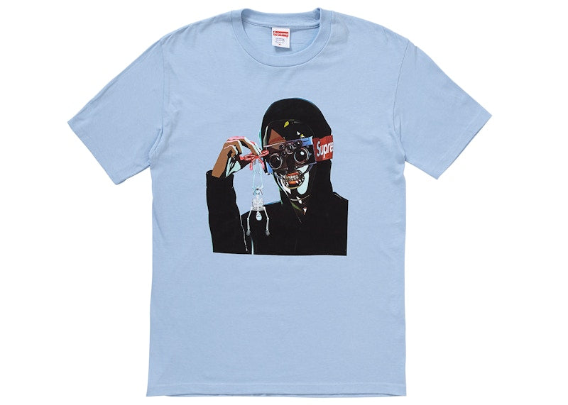 Supreme Creeper Tee Light Blue