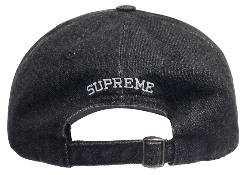 Supreme Crest 6-Panel Black