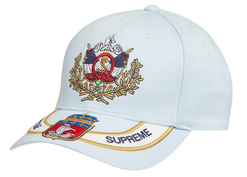 Supreme Crest 6-Panel Light Blue