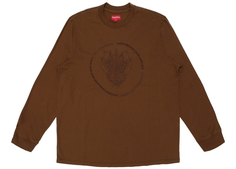 Supreme Crest L/S Top Brown