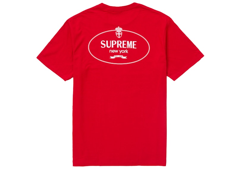 Supreme Crest Tee (FW24) Red