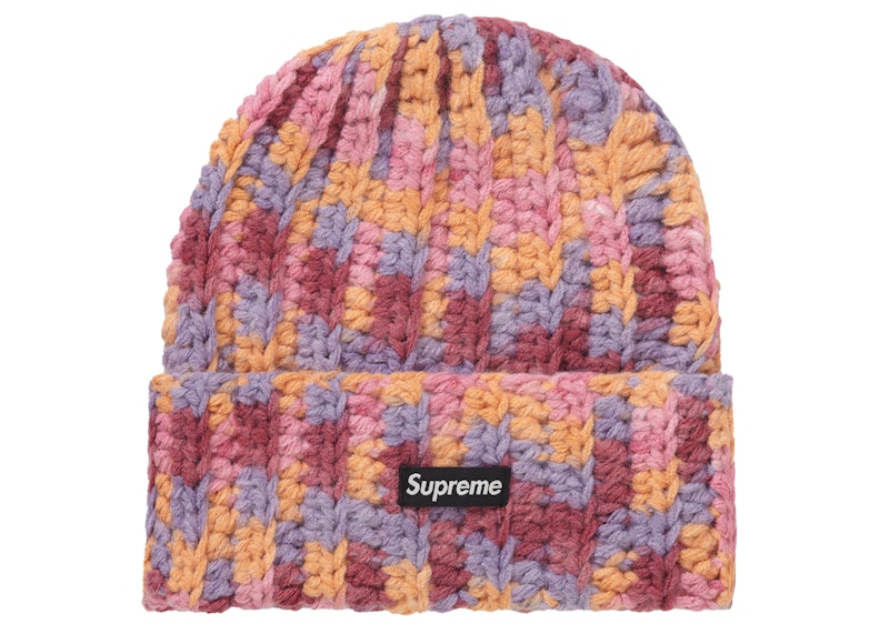 Supreme Crochet Beanie Orange