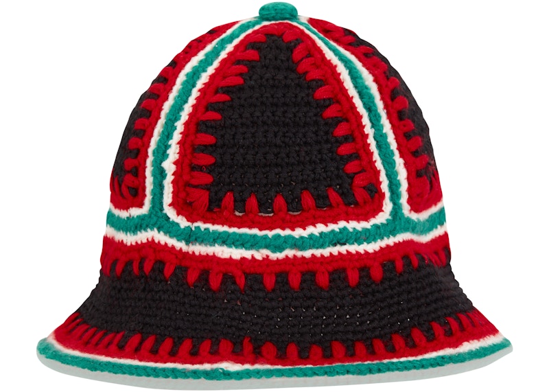 Supreme Crochet Edge Hat Black
