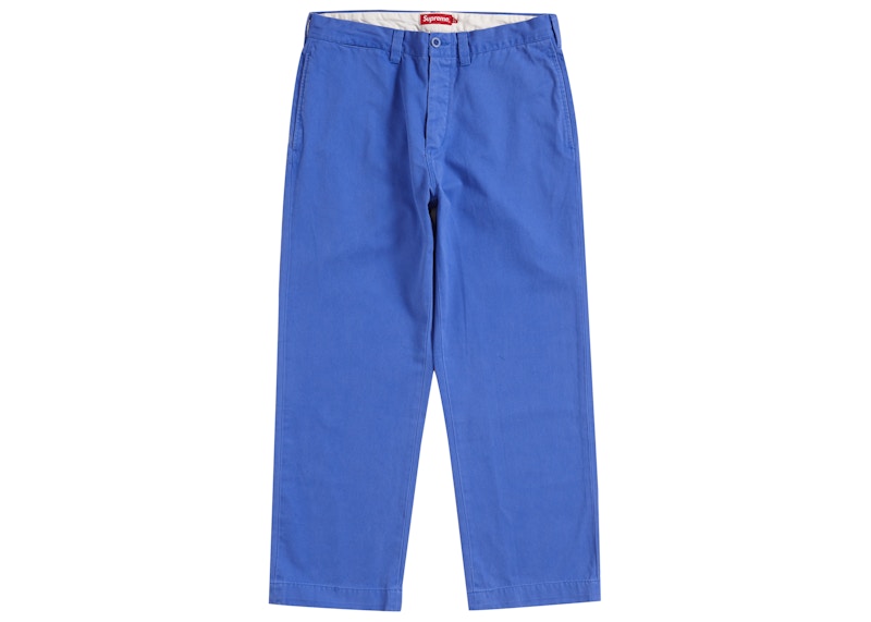 Supreme Crown Chino Pant Dusty Royal