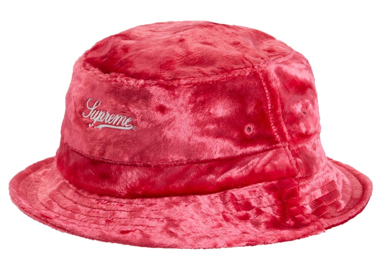 Supreme Crushed Velvet Crusher Pink