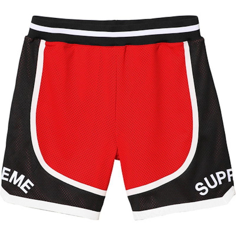 Supreme Curve Basketball Short Red