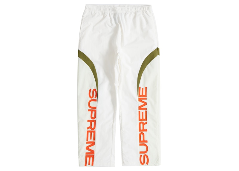 Supreme Curve Track Pant White