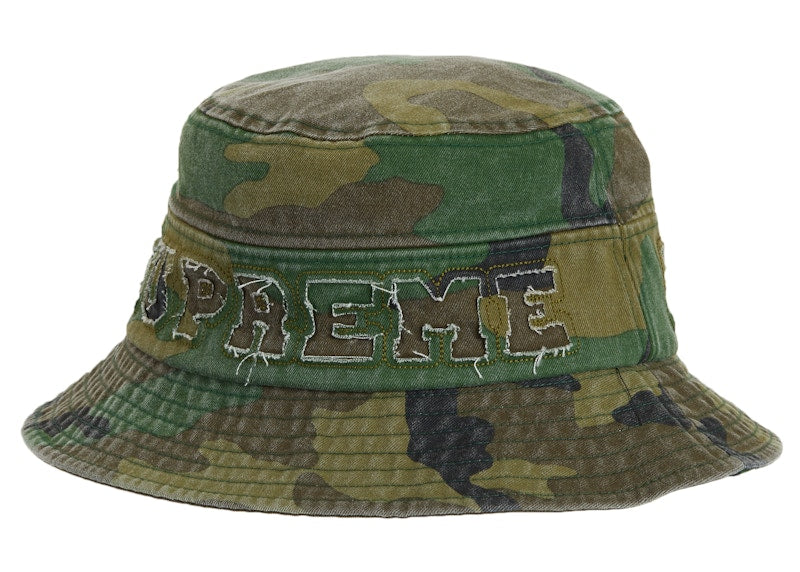Supreme Cutout Crusher Woodland Camo