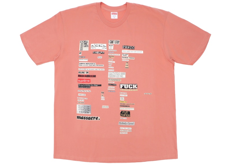 Supreme Cutouts Tee Terra Cotta