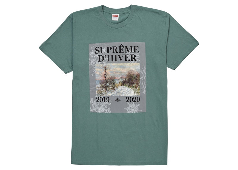 Supreme D'Hiver Tee Dusty Teal